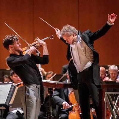 Blake Pouliot, violin and Henry Kramer, piano